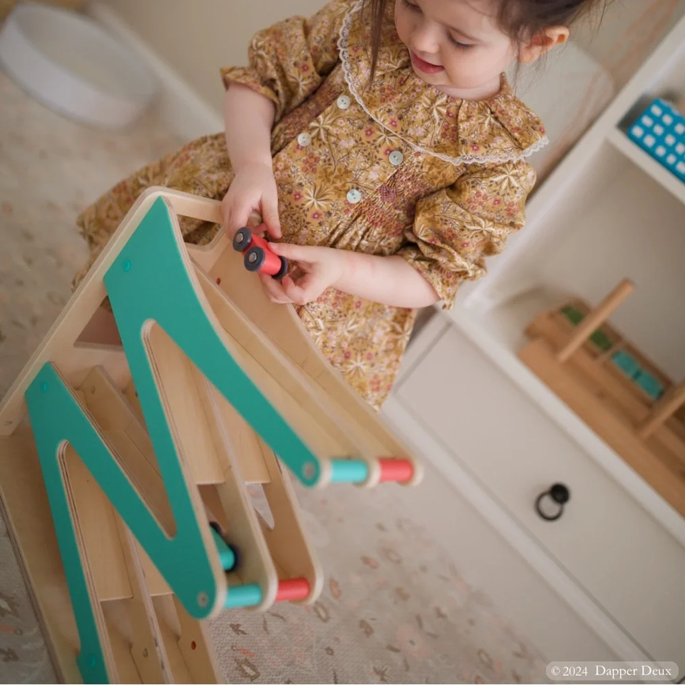 Lovevery | Race and Chase Ramp from the Adventurer Playkit